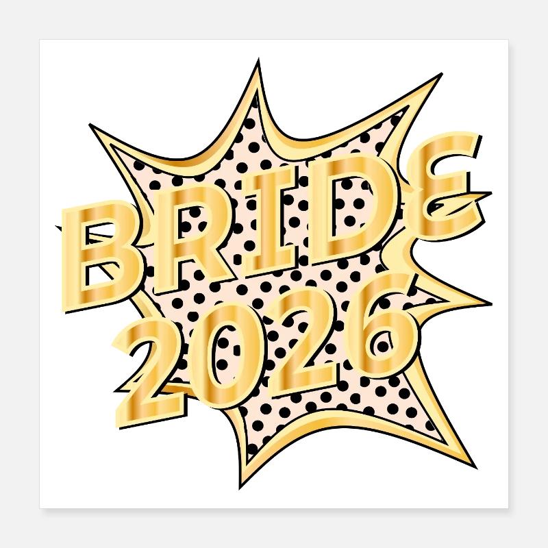 Sposa 2026 Poster 40x40 cm