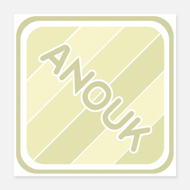 Anouk Poster 40x40 cm