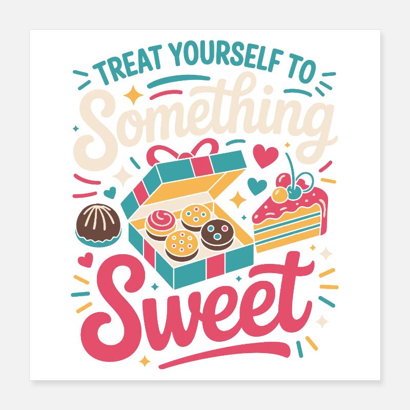 Conception de la boîte à récompenses Poster 40 x 40 cm