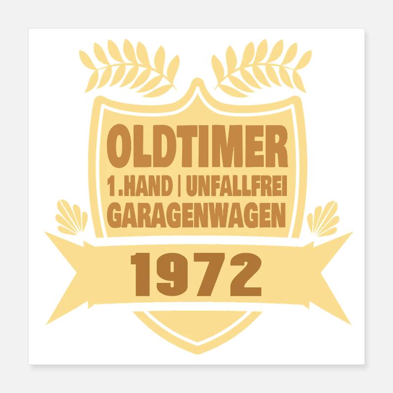 Opa 1972 Poster 40x40 cm