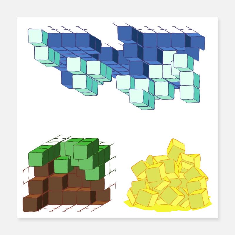 ONIRIC GAP Poster 16" x 16" (40x40 cm)