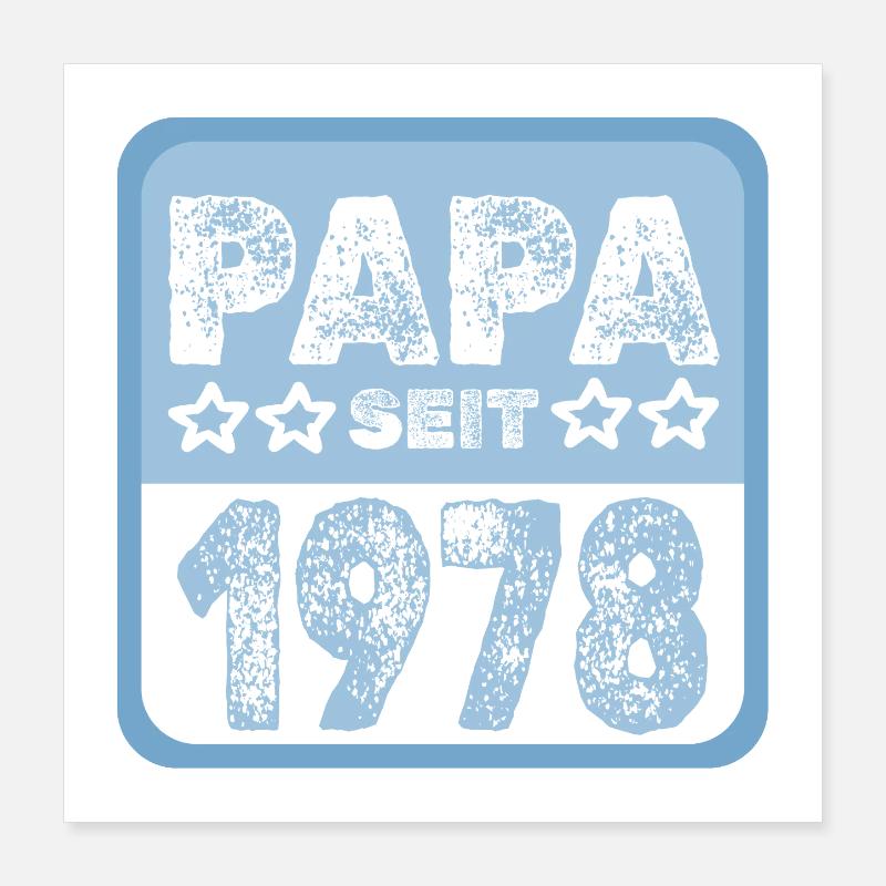 1978 Poster 40x40 cm