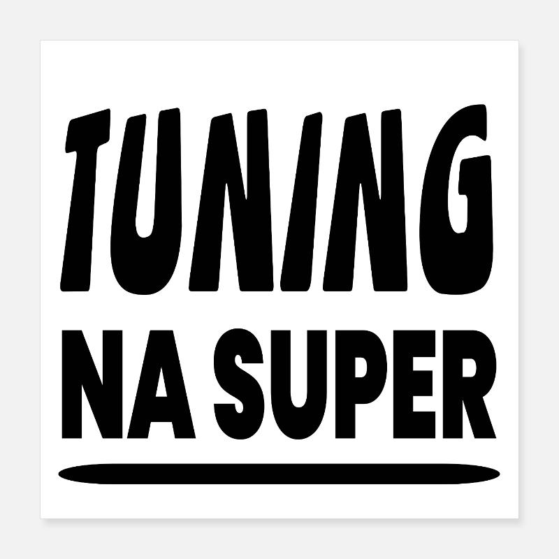 réglage Poster 40 x 40 cm