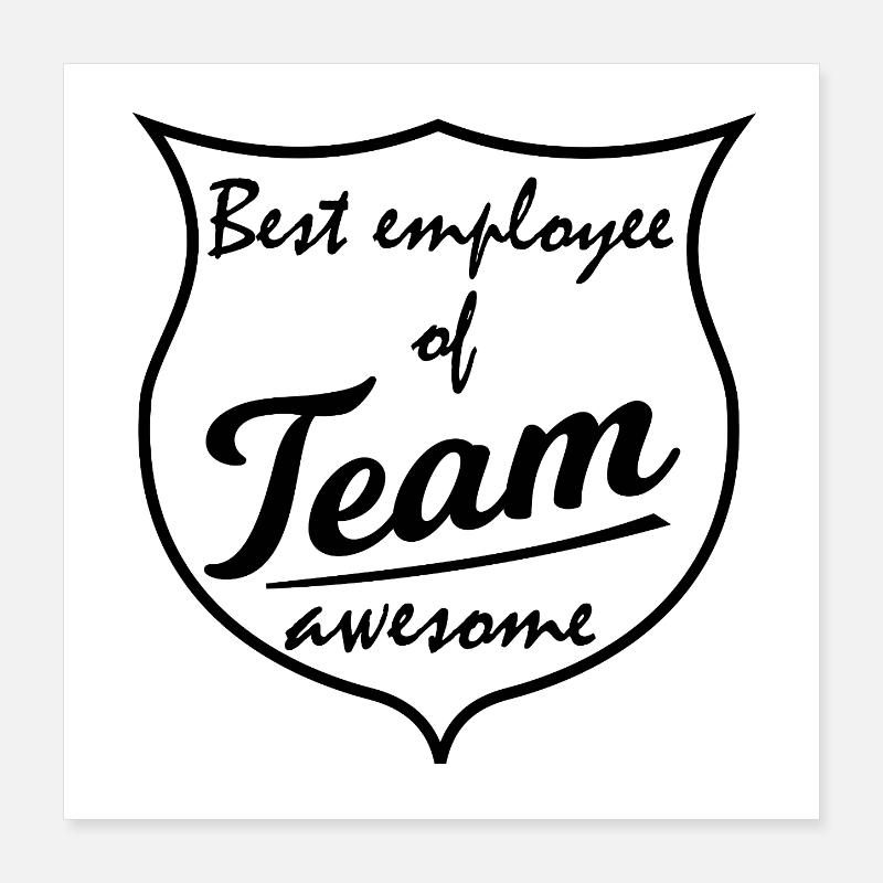 Team Event Design Poster 16" x 16" (40x40 cm)
