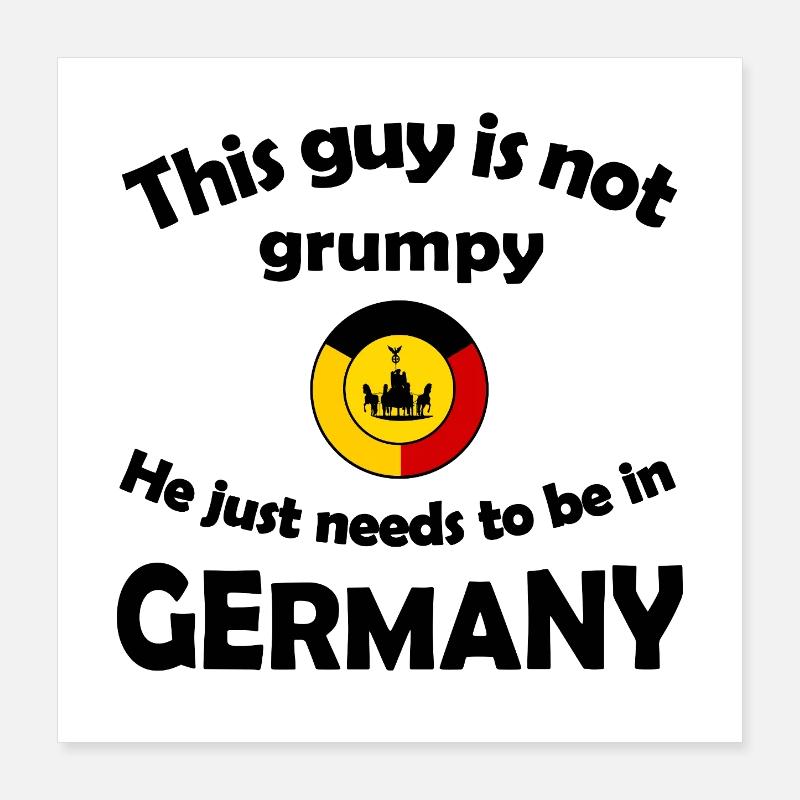 Deutscher Farbenring Wappen Poster 40x40 cm