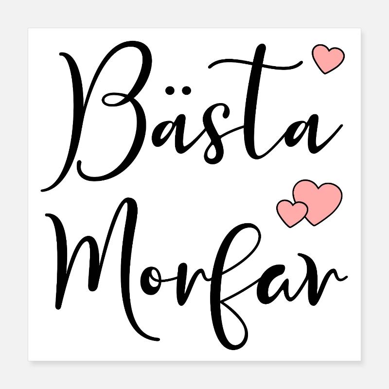 Lieber Opa Poster 40x40 cm