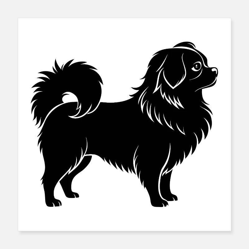 Pekinger Poster 40x40 cm