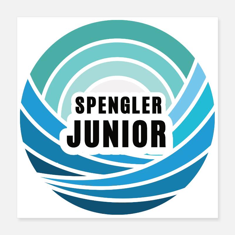 Spengler Junior Nachfolger Sohn Kind Junge Poster 40x40 cm