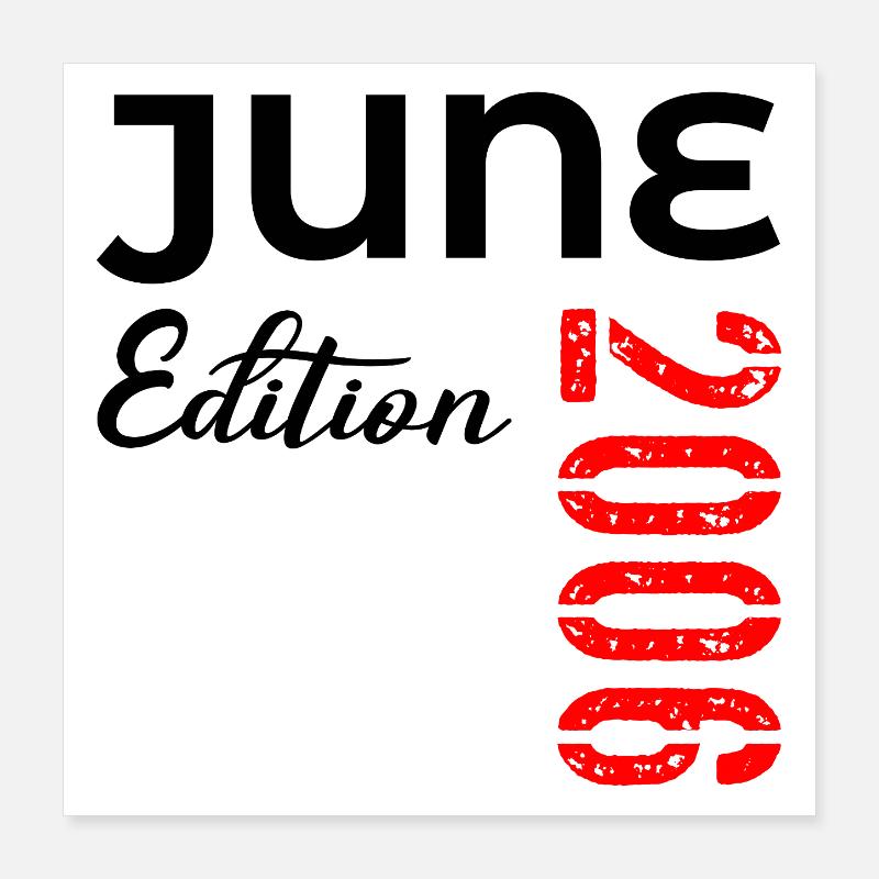 20th Birthday June 2006 Poster 16" x 16" (40x40 cm)