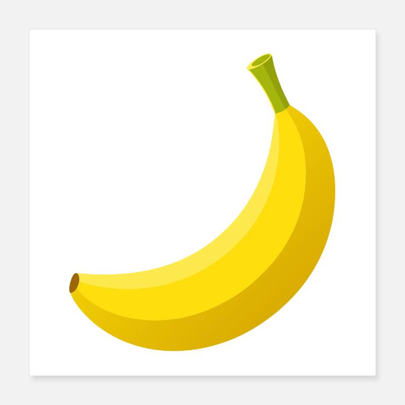 banane Poster 40 x 40 cm