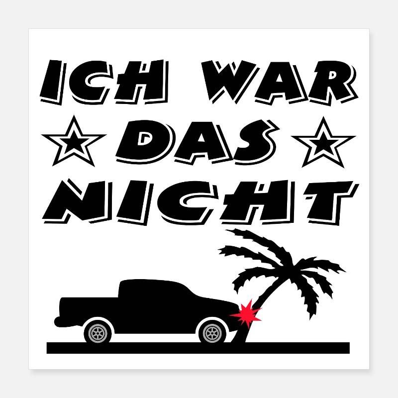 Auto Poster 40x40 cm