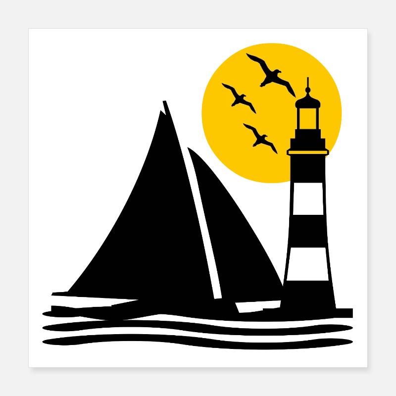 Voile Poster 40 x 40 cm