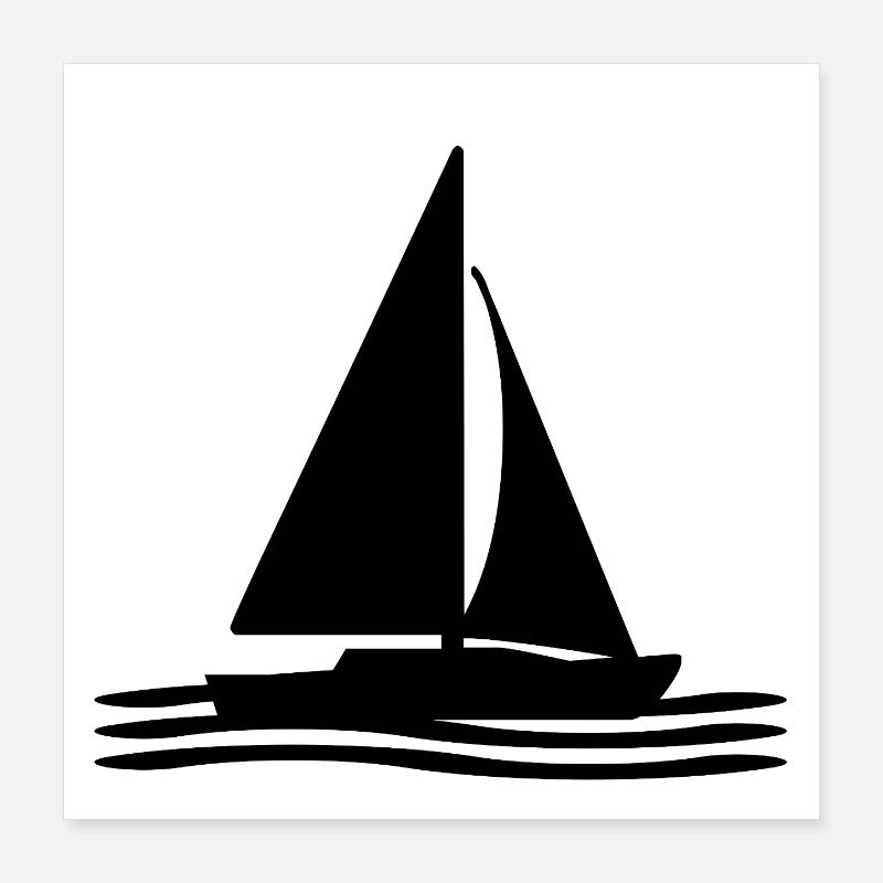 Sail Poster 16" x 16" (40x40 cm)