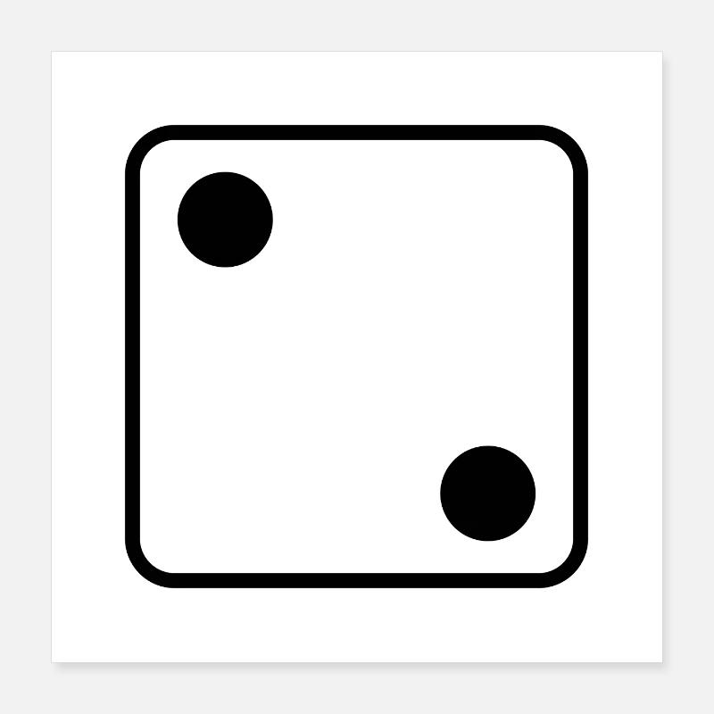 Sagt Poster 40x40 cm