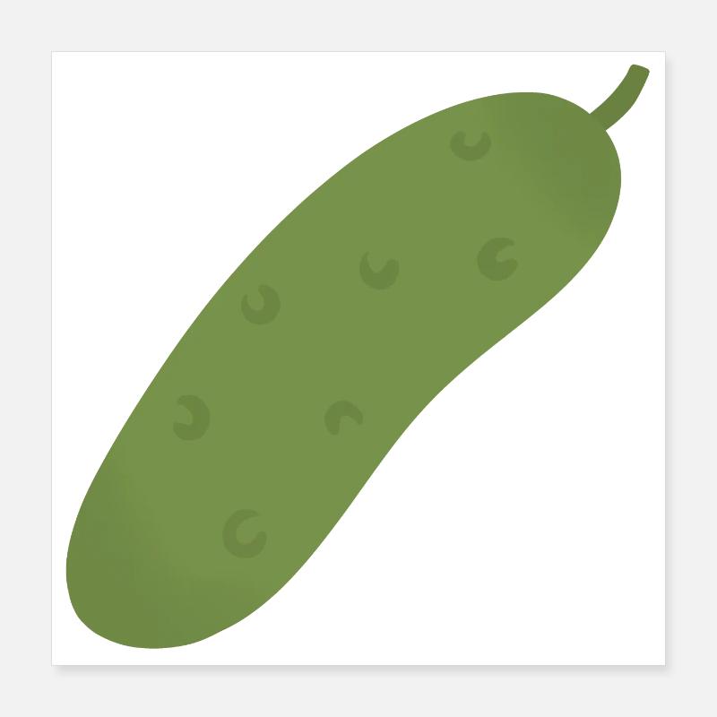 Pickle Tee Poster 40 x 40 cm