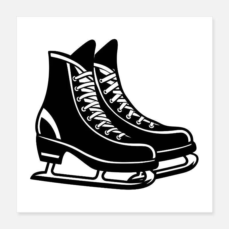 Patins Poster 40 x 40 cm