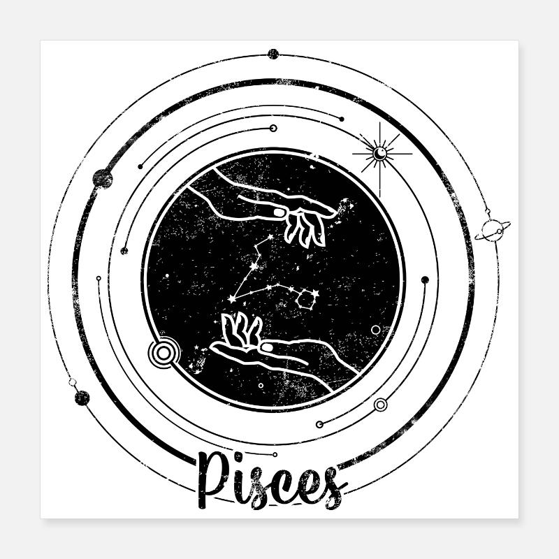 Mitternachtsfunken-Sternenexplosion Poster 40x40 cm