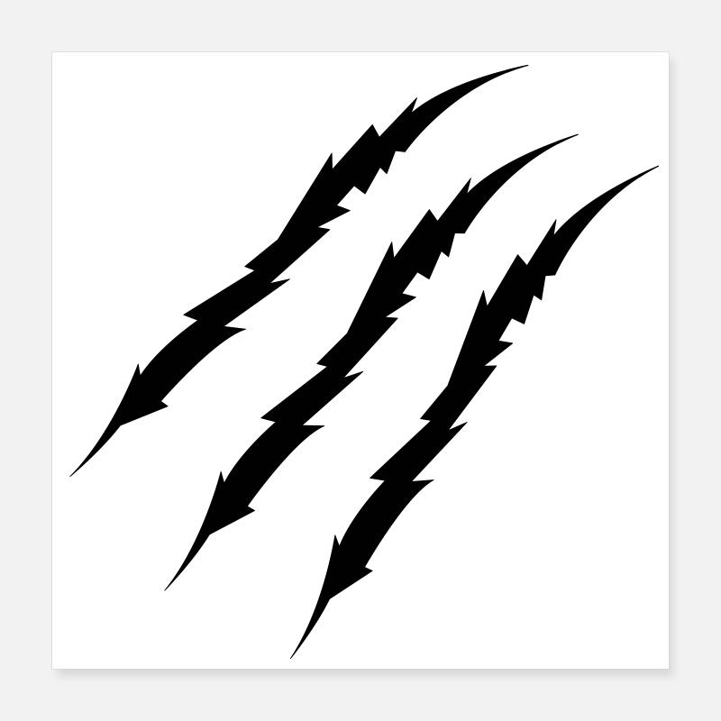 claw Poster 16" x 16" (40x40 cm)