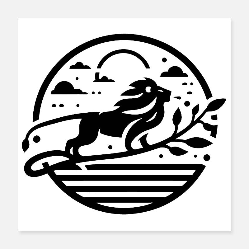 Leo 1 Poster 16" x 16" (40x40 cm)