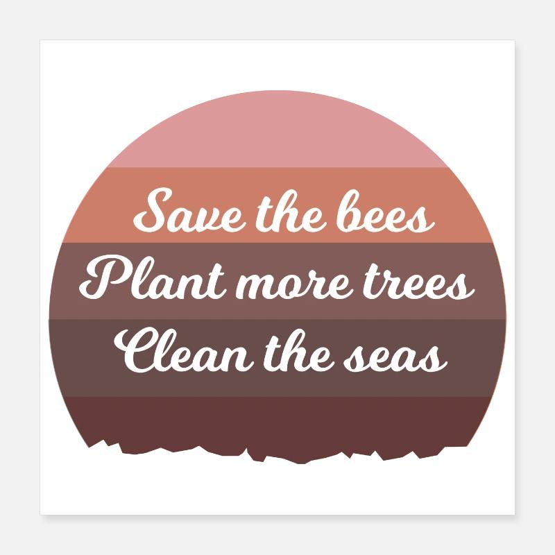 climat Poster 40 x 40 cm