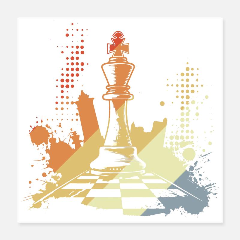 Pièce Poster 40 x 40 cm