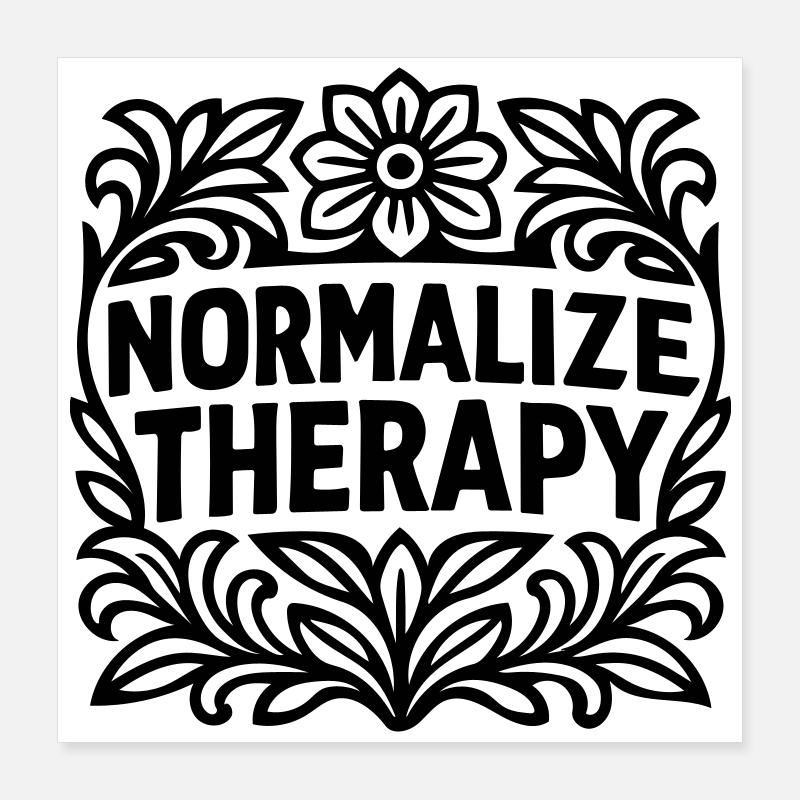 Normalize Poster 16" x 16" (40x40 cm)