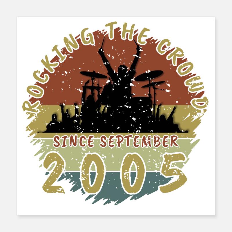 20e anniversaire : une véritable explosion de joie ! DRM 09/2005 Poster 40 x 40 cm