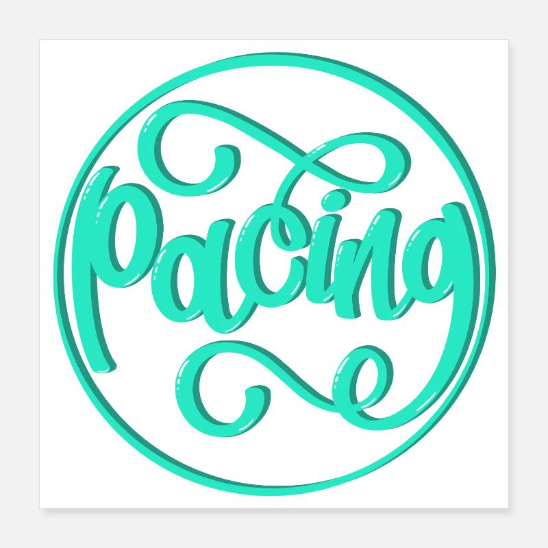 Rythme Poster 40 x 40 cm