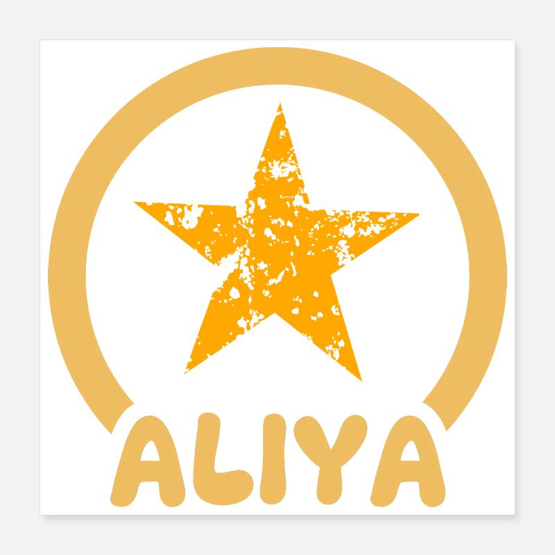 Stern Aliya Poster 40x40 cm