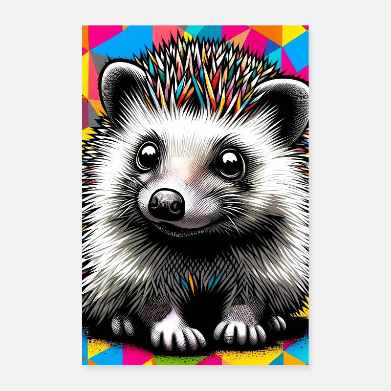 Igel Poster 60x90 cm
