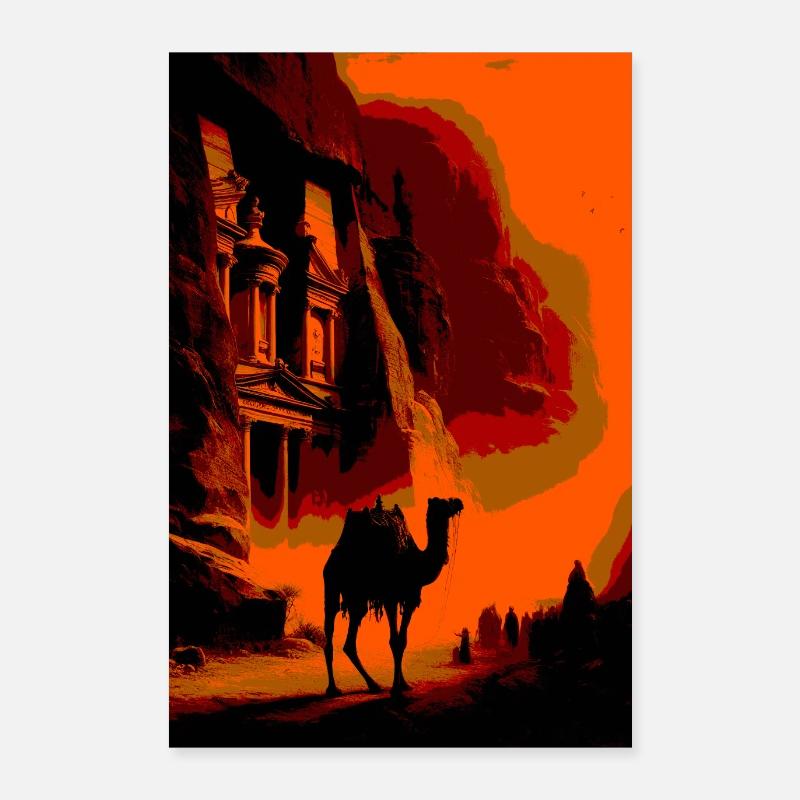 Petra Kamel Poster 60x90 cm
