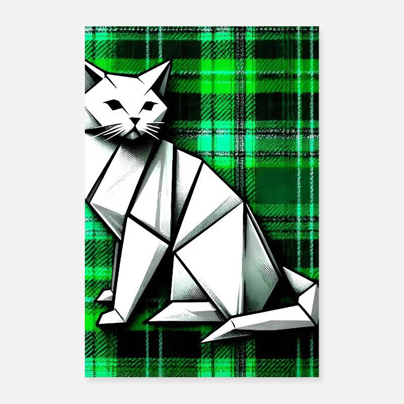 Katze Poster 60x90 cm