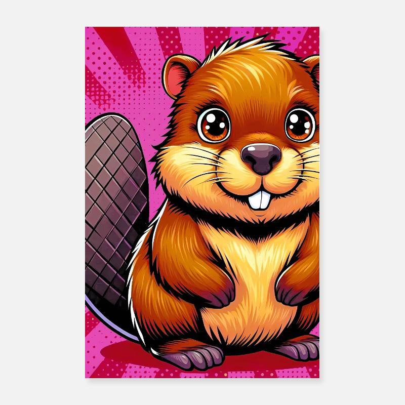 castor Poster 60 x 90 cm