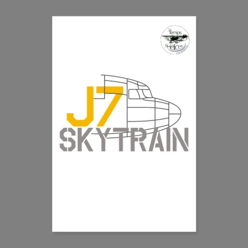 TDH20 - J7 SKYTRAIN - Poster 60 x 90 cm