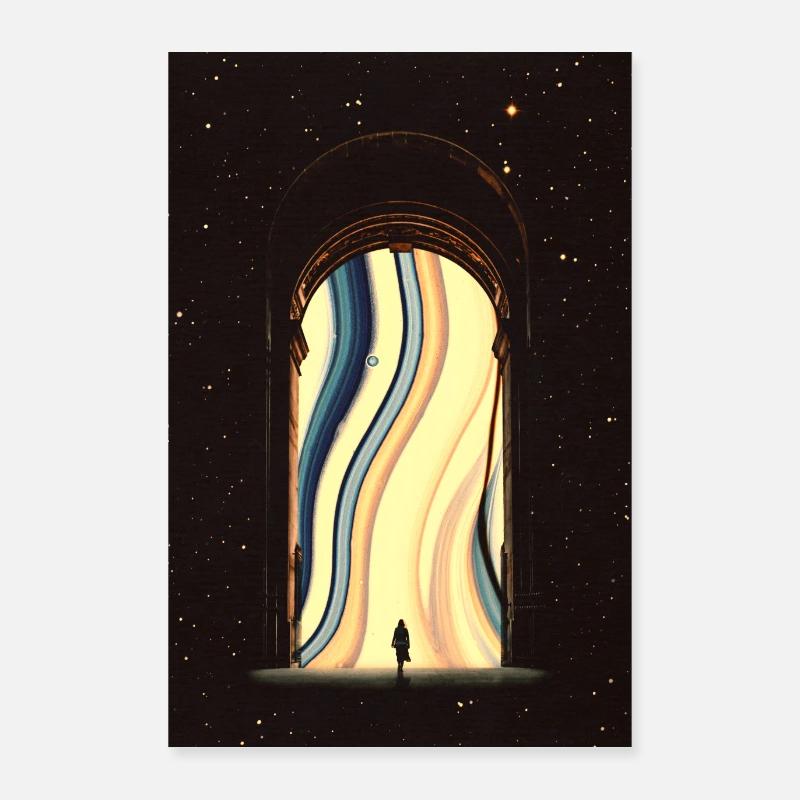 Portail vers une autre dimension Poster 60 x 90 cm
