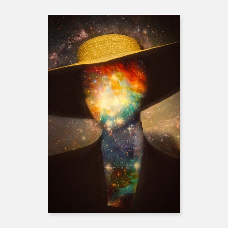 Face spatiale Poster 60 x 90 cm