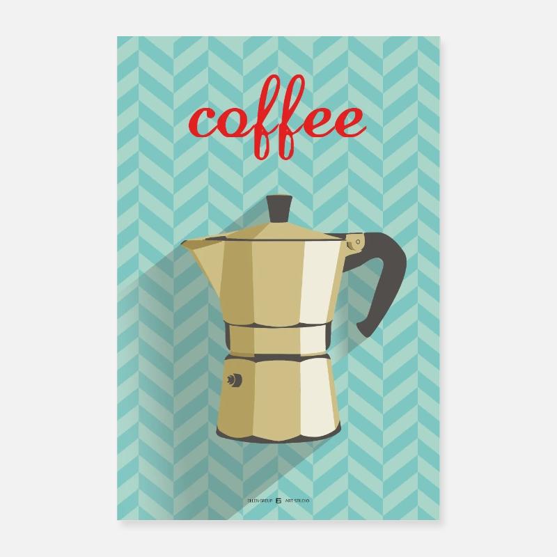 Affiche de café Poster 60 x 90 cm