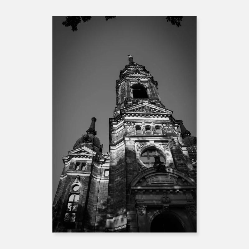 Trinitatiskirche Poster 60x90 cm