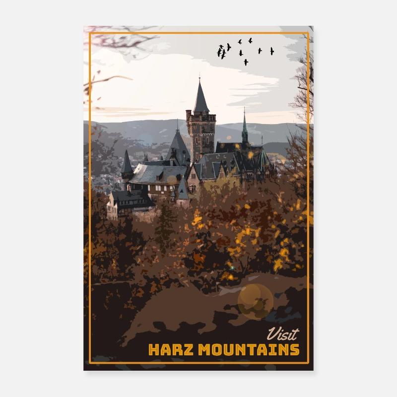 Südharz Merch - Poster Wernigerode Poster 60x90 cm