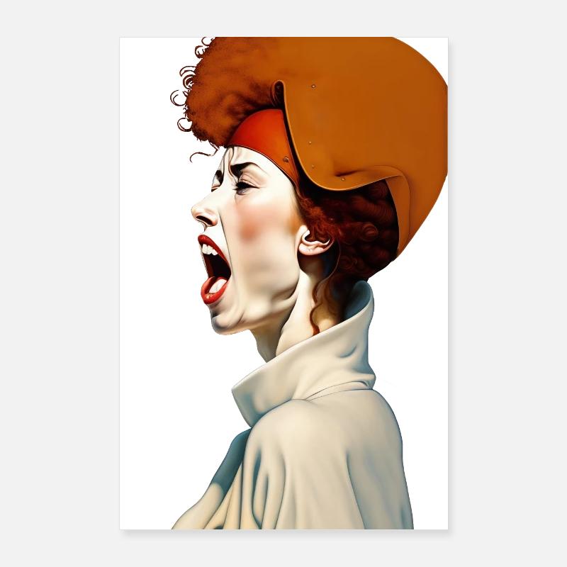 Der Schrei #5 Poster 60x90 cm