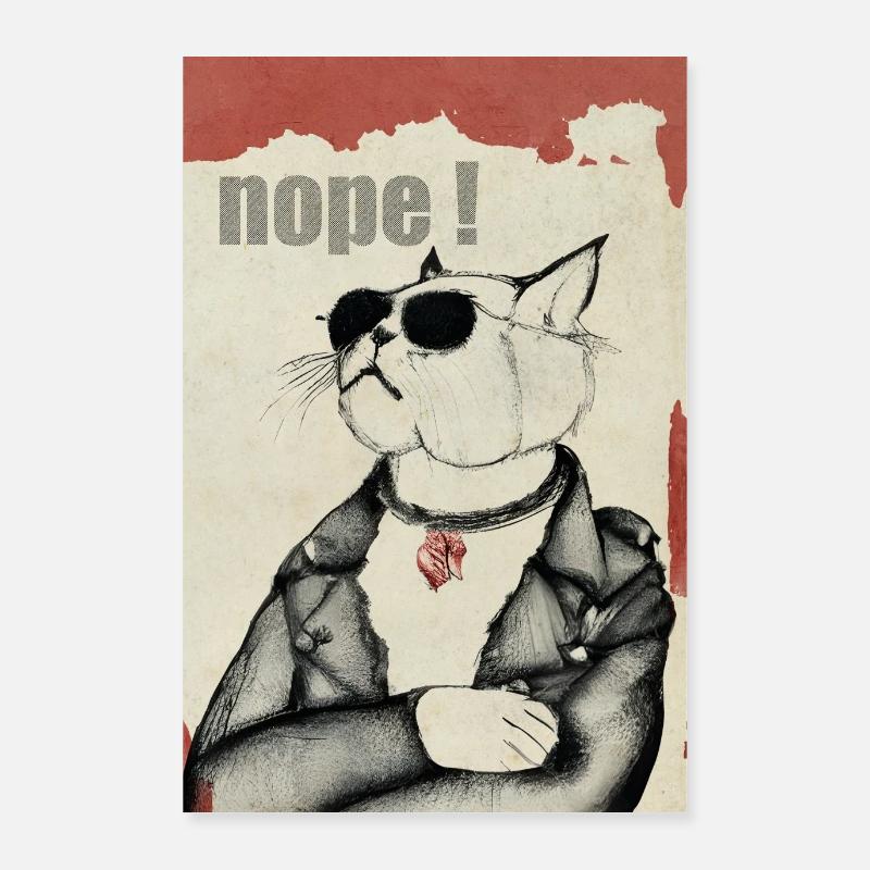 Nope Poster 24" x 35" (60x90 cm)