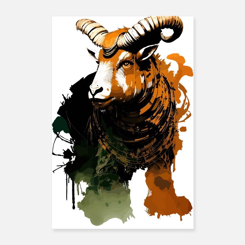 Widder der coole Poster 60x90 cm