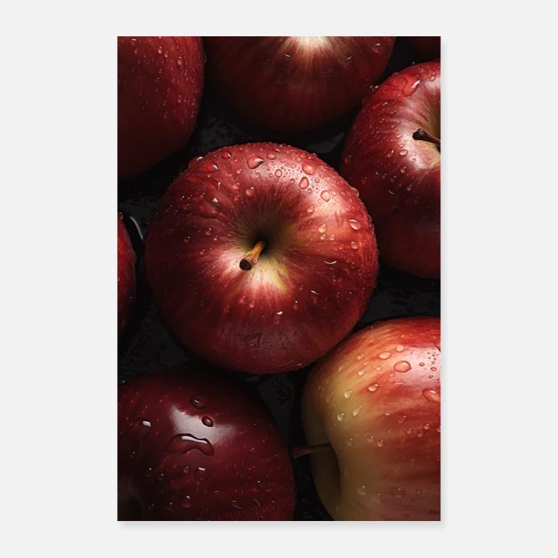 Red apples Poster 24" x 35" (60x90 cm)