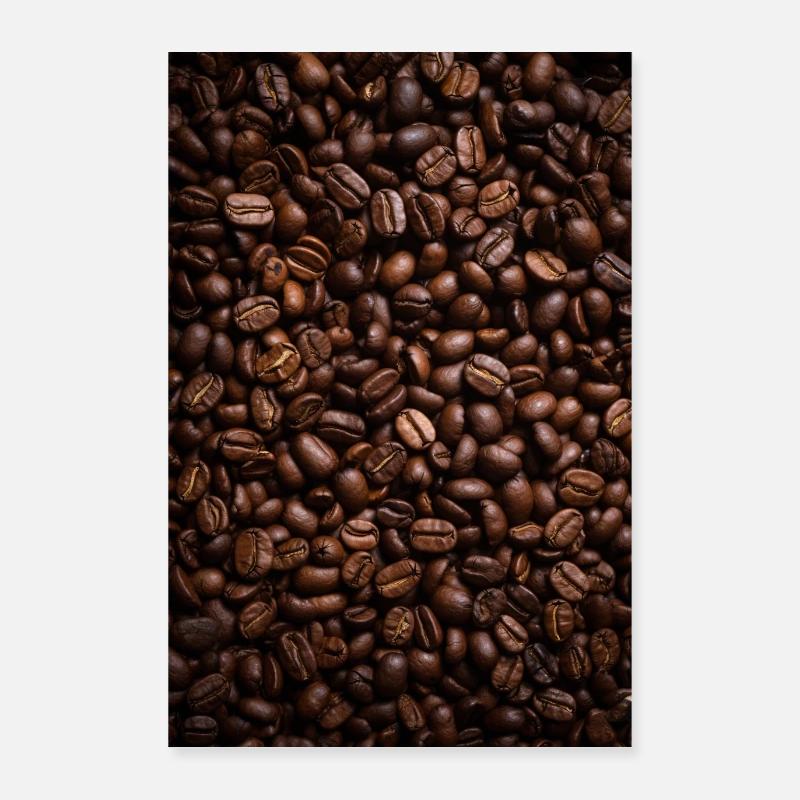 Grains de café Poster 60 x 90 cm