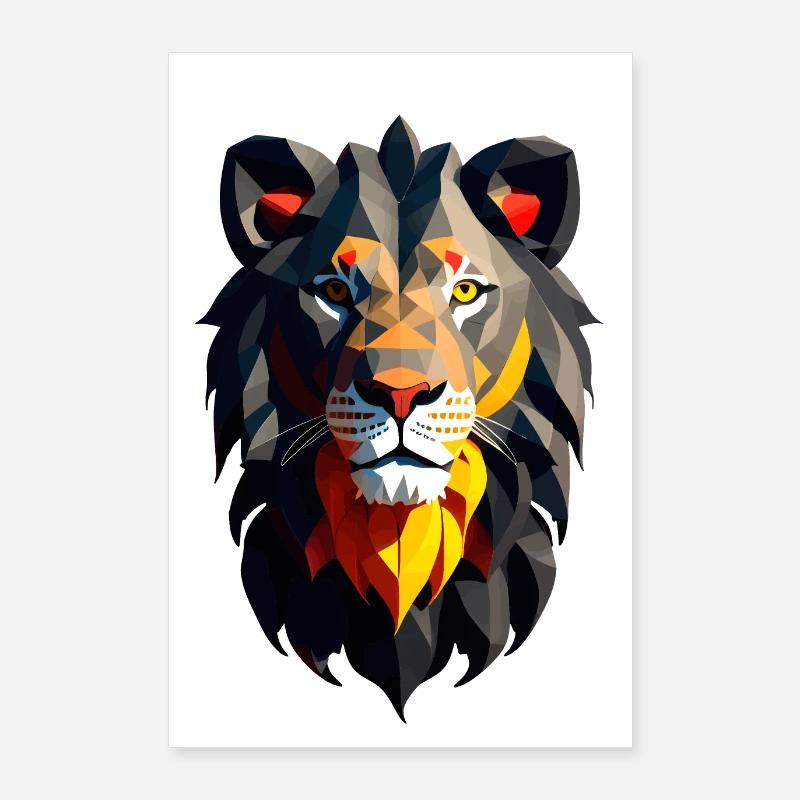 Löwe #2 Poster 60x90 cm