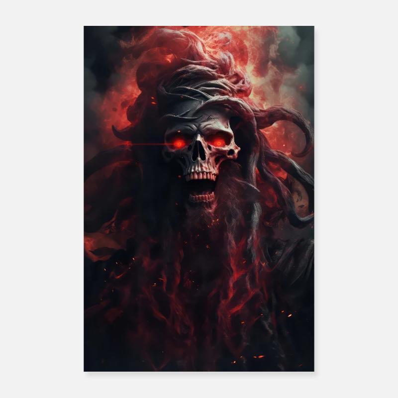 Die Rache des Infernos Poster 60x90 cm