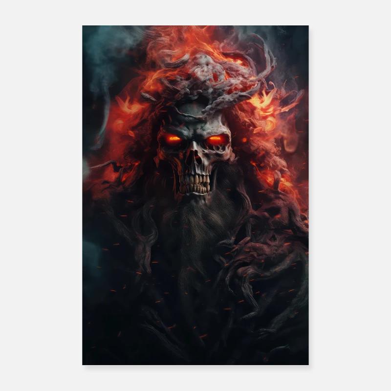 Die Rache des Infernos Poster 60x90 cm