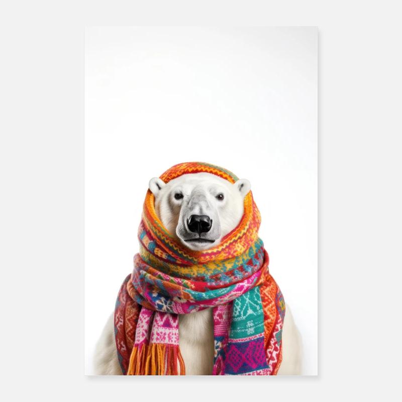 Ours frit Poster 60 x 90 cm