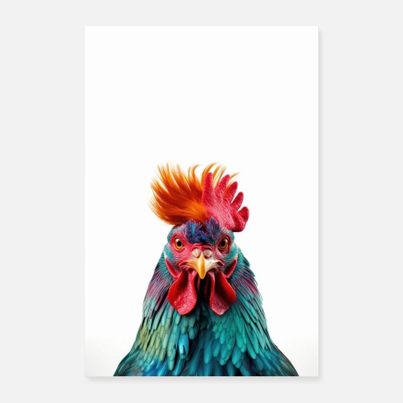 Gefiederte Abenteuer IV Poster 60x90 cm