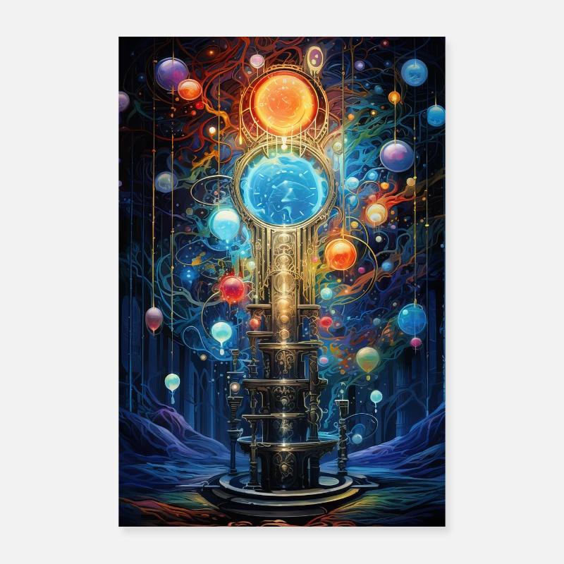 Energy harmonization - wall decoration Poster 24" x 35" (60x90 cm)